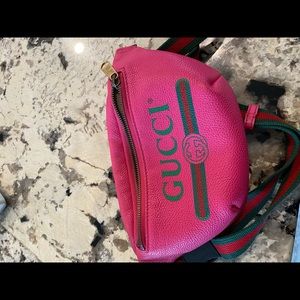 Authentic small Gucci belt bag